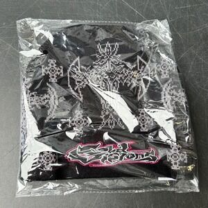 Bladee Cold Visions Hat V2 Beanie Black Pink White Year0001 Drain Gang Merch NEW